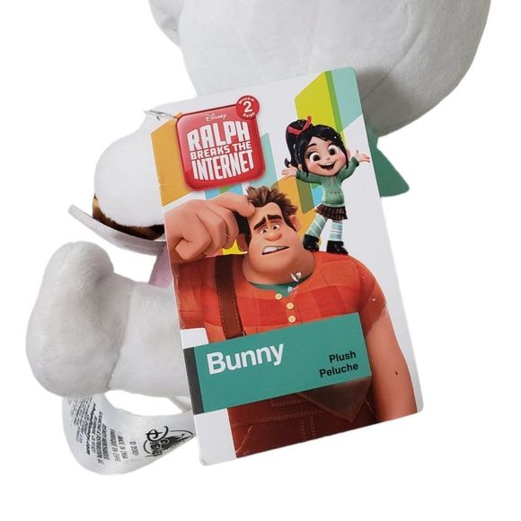 Disney Store Fun Bun Plush Honeybee Pancakes Wreck-It Ralph Breaks Internet - Picture 5 of 9